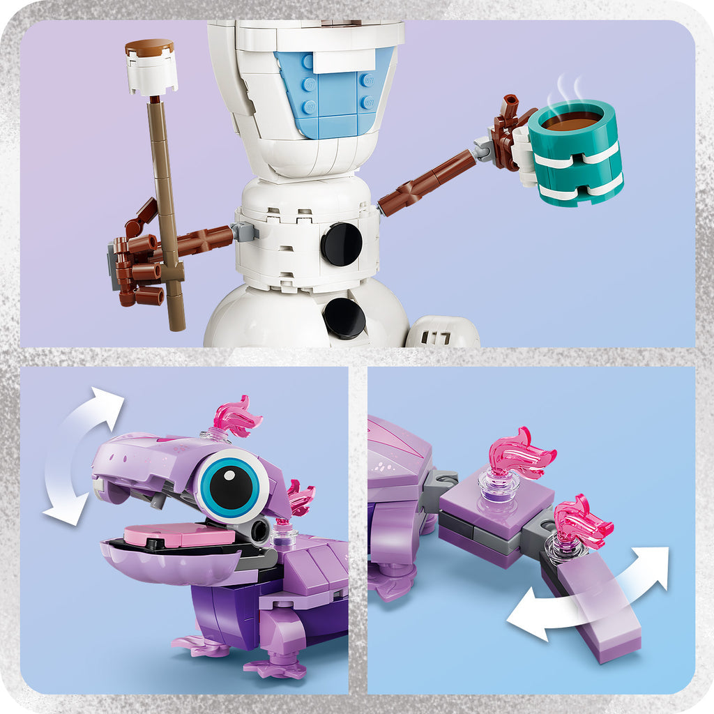 LEGO® | Disney Frozen Olaf and Bruni’s Picnic Fun - Đồ Chơi Lắp Ráp Disney Frozen - LEGO 43287 - Hình ảnh bổ sung 7