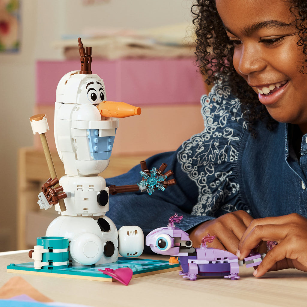 LEGO® | Disney Frozen Olaf and Bruni’s Picnic Fun - Đồ Chơi Lắp Ráp Disney Frozen - LEGO 43287 - Góc nhìn khác 3