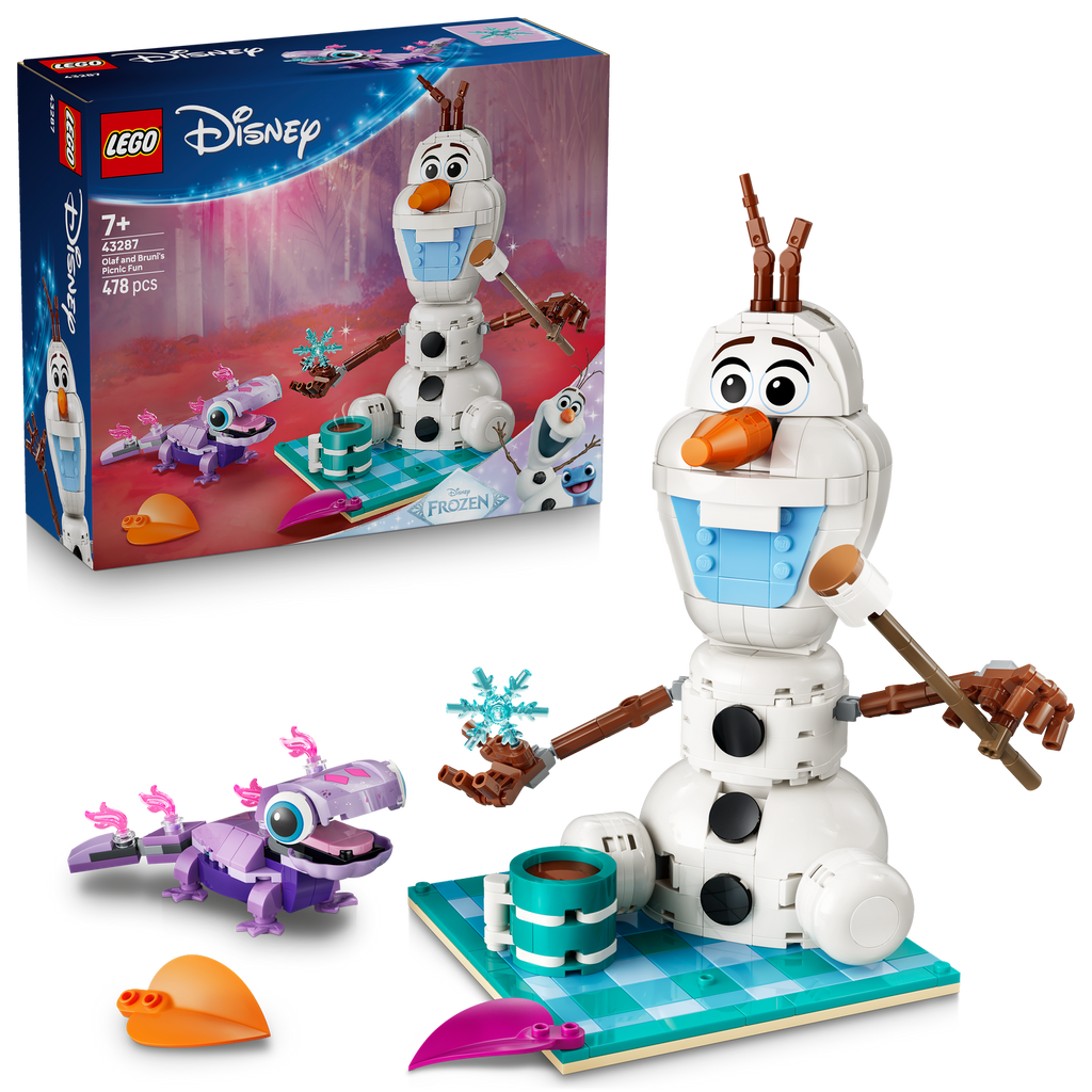 LEGO® | Disney Frozen Olaf and Bruni’s Picnic Fun - Đồ Chơi Lắp Ráp Disney Frozen - LEGO 43287 - Hình ảnh bổ sung 8