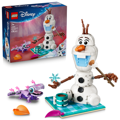 LEGO® | Disney Frozen Olaf and Bruni’s Picnic Fun - Đồ Chơi Lắp Ráp Disney Frozen - LEGO 43287 - Hình ảnh bổ sung 8