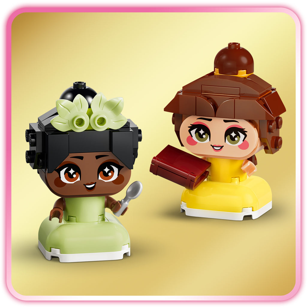 LEGO® | Disney Princess Mini Belle & Tiana with Castle - Bộ Lắp Ráp Lâu Đài Công Chúa Disney - LEGO 43291 - Hình ảnh bổ sung 8
