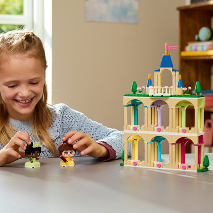 LEGO® | Disney Princess Mini Belle & Tiana with Castle - Bộ Lắp Ráp Lâu Đài Công Chúa Disney - LEGO 43291 - Góc nhìn khác 3