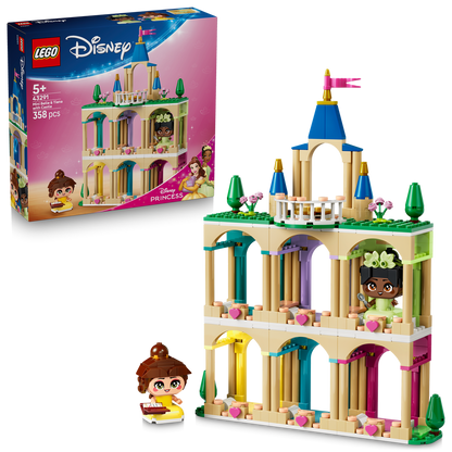 LEGO® | Disney Princess Mini Belle & Tiana with Castle - Bộ Lắp Ráp Lâu Đài Công Chúa Disney - LEGO 43291 - Hình ảnh bổ sung 9