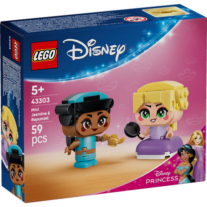 LEGO® | Disney Princess Mini Jasmine & Rapunzel - Đồ chơi lắp ráp mô hình công chúa Disney - LEGO 43303 - Hình ảnh sản phẩm