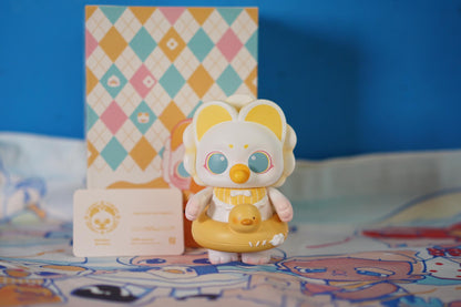 FUBOBO DUCK SWIMMING RING - Mô Hình Figure Nghệ Thuật Cao Cấp YAN Studio - Hình ảnh chi tiết 2