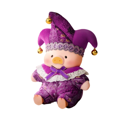 LULU THE PIGGY - TRIANGEL PVC FACE PLUSH KEYCHAIN BLINDBOX