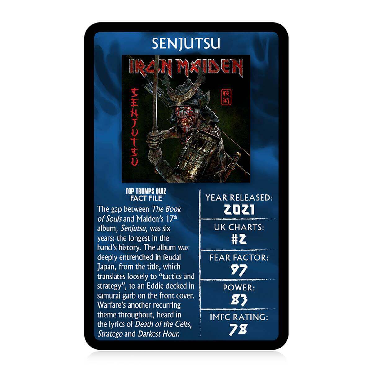 Iron Maiden Top Trumps Card Game - Trò chơi thẻ bài sưu tầm Heavy Metal - Winning Moves - Hình ảnh bổ sung 4