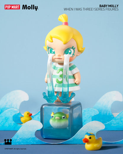 Baby Molly When I was Three！Series Figures - Mô Hình Blind Box Pop Mart Chính Hãng