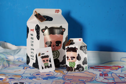 NOMIGEE MILK CARTON - Mô Hình Art Toy Cao Cấp - YAN Studio - Hình ảnh chi tiết 2