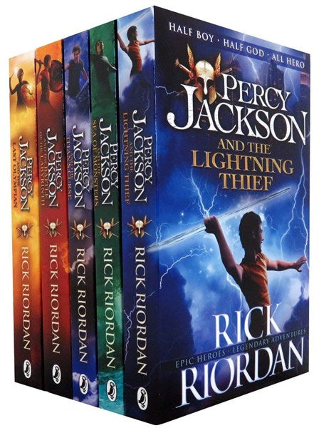 Percy Jackson ( (ISBN cu 9780141362694 or 9780241534748 )
