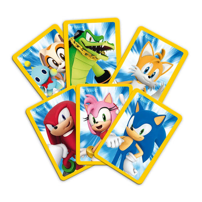 Sonic the Hedgehog Top Trumps Match - The Crazy Cube Game - Trò Chơi Xếp Hình Nối 5 Ô Winning Moves - Góc nhìn khác 3