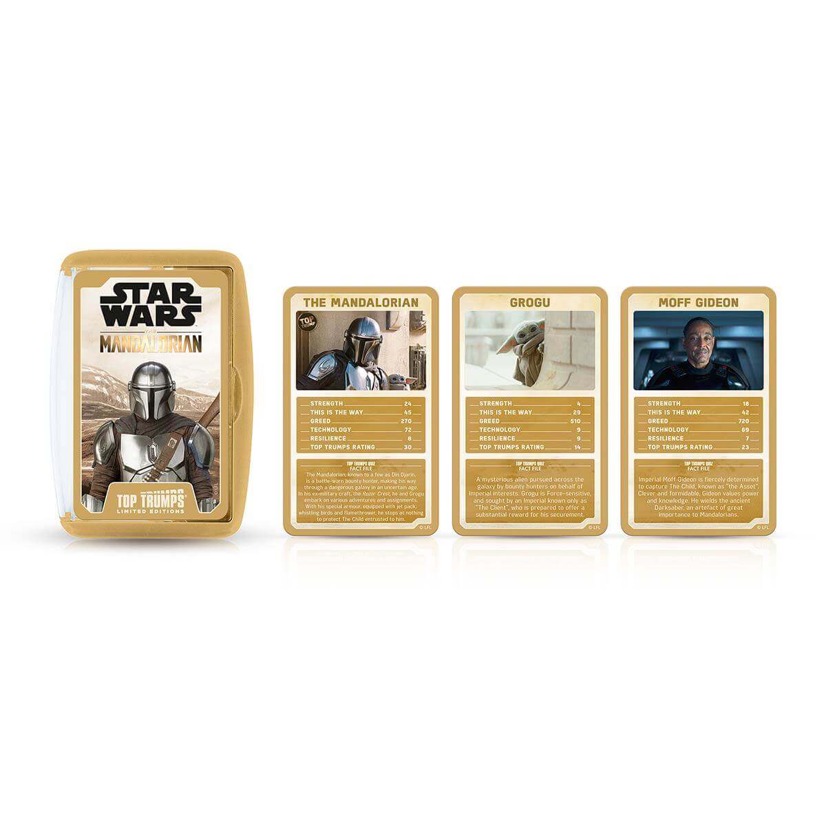 Star Wars: The Mandalorian Top Trumps Card Game - Trò Chơi Bài Sưu Tầm Cao Cấp - Winning Moves - Hình ảnh chi tiết 2