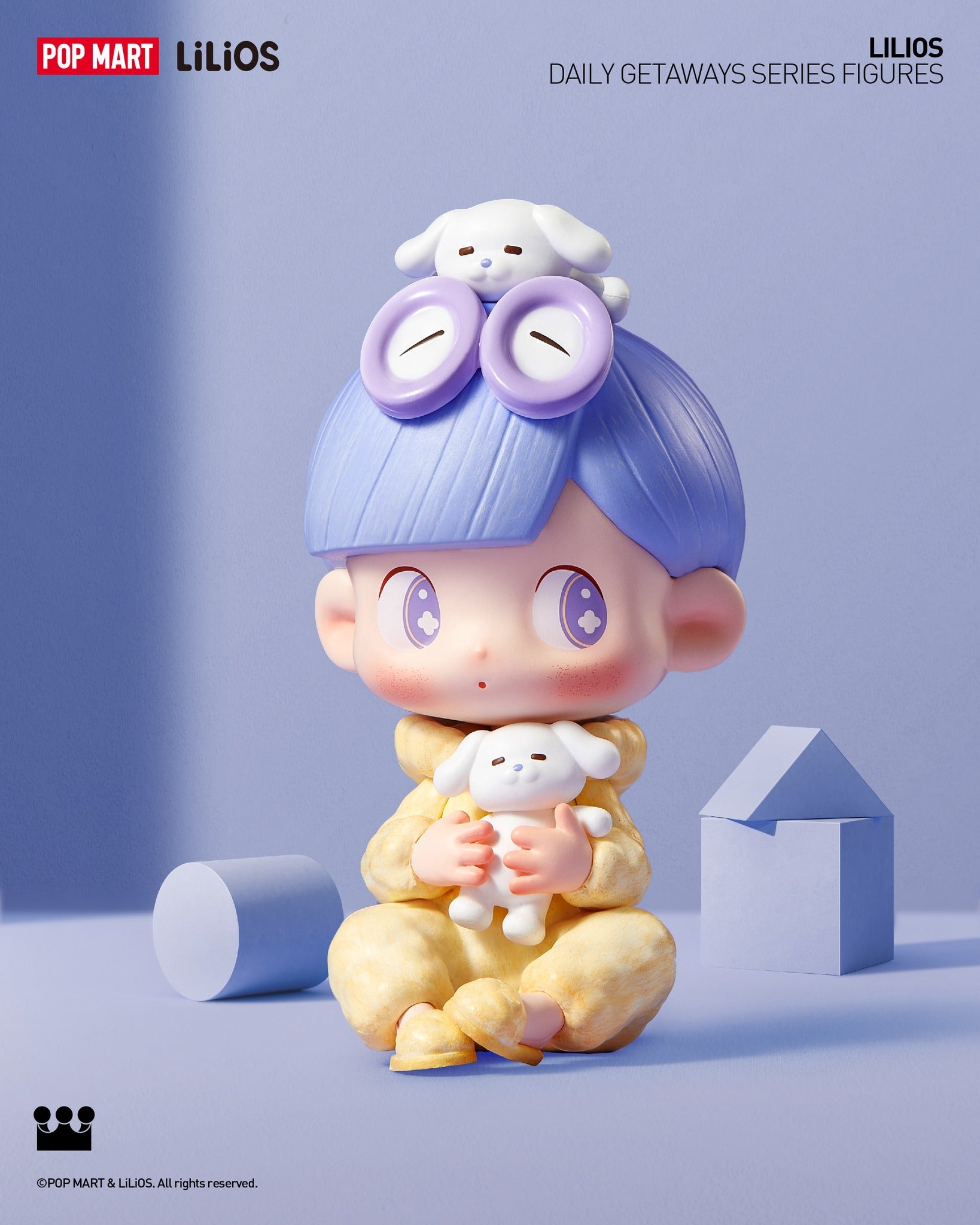 LiLiOS Daily Getaways Series Figures - Mô Hình Blindbox Art Toy - Pop Mart - Hình ảnh bổ sung 4