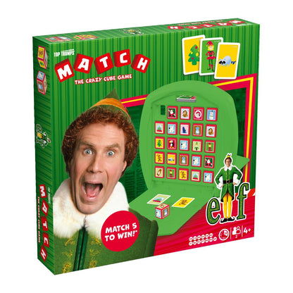 Elf Top Trumps Match Board Game - Trò chơi xếp hình 5 khối Buddy the Elf - Winning Moves - Hình ảnh sản phẩm