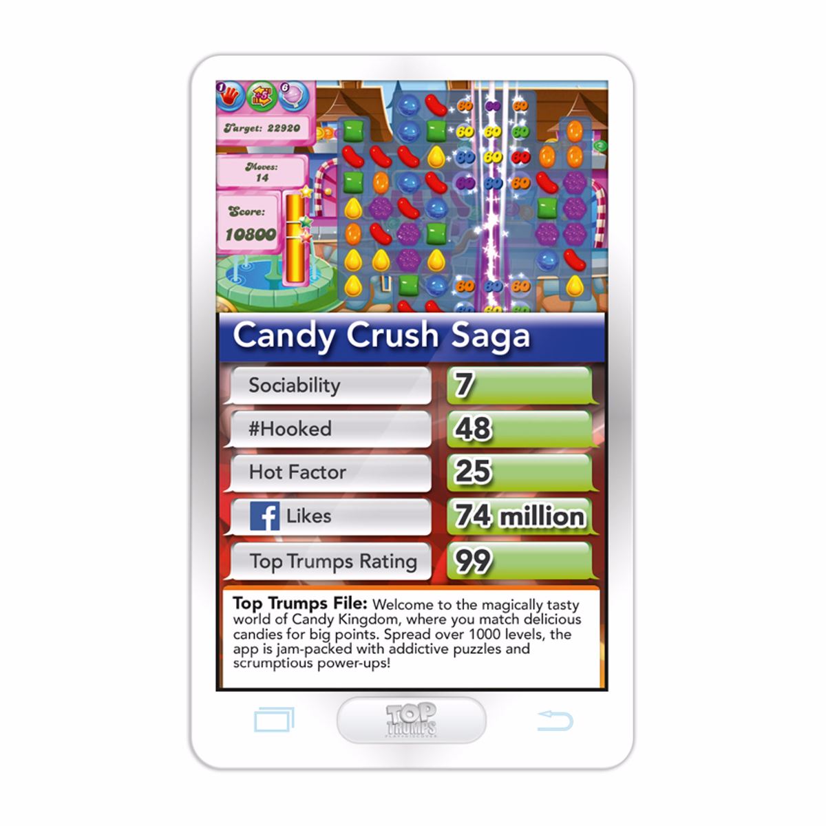 Hottest Top 30 Apps Top Trumps Card Game - Trò chơi thẻ bài so sánh ứng dụng - Winning Moves - Hình ảnh bổ sung 4