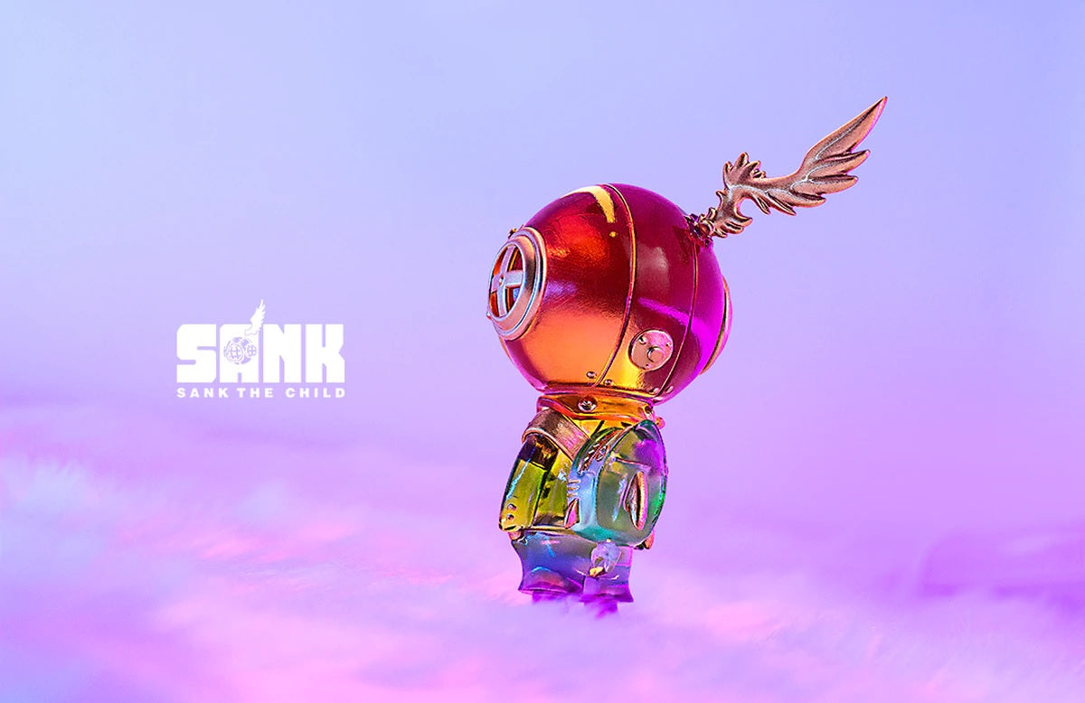 Sank Toys Backpack Boys-Spectrum Series-Rainbow Mô hình Art Toy Limited Figure Chính Hãng