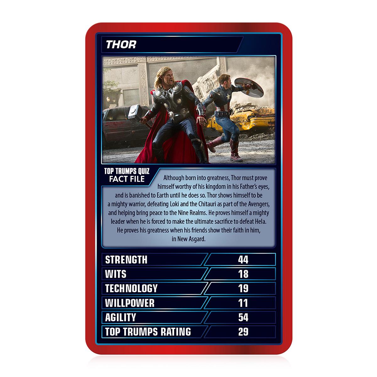 Marvel Cinematic Universe Top Trumps Card Game - Trò Chơi Thẻ Bài Siêu Anh Hùng - Winning Moves - Góc nhìn khác 3