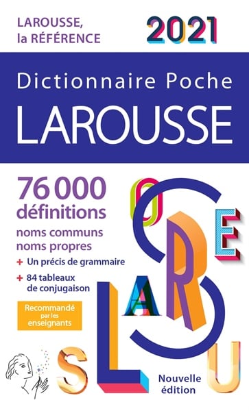 Larousse de Poche 2021 - Từ điển tiếng Pháp bỏ túi Larousse 2021