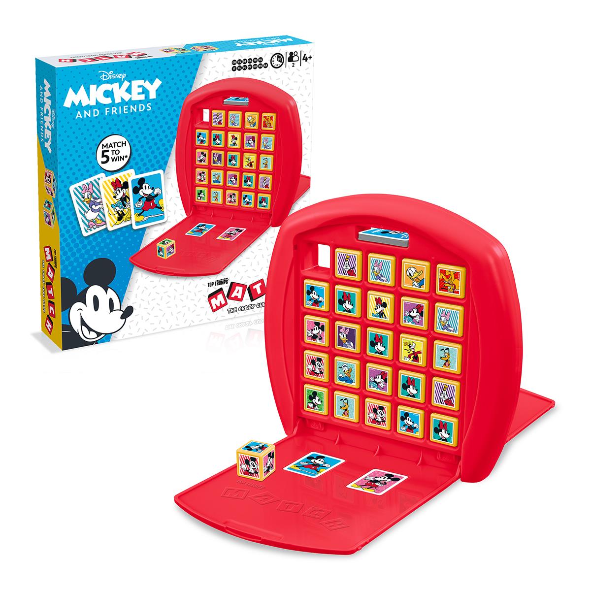 Mickey & Friends Top Trumps Match - The Crazy Cube Game | Trò Chơi Xếp Khối Disney | Winning Moves - Hình ảnh chi tiết 2