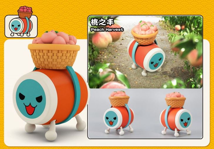 Taiko Master Series 1 - Beautiful Harvest - Blindbox Art Toy Chính Hãng Yortoyz