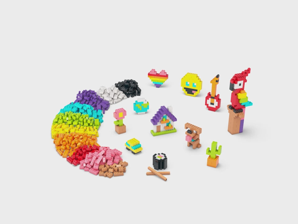LEGO® Classic Lots of Bricks - Bộ Đồ Chơi Lắp Ráp 1000 Chi Tiết - LEGO 11030 LEGO - ảnh 4 - Lego