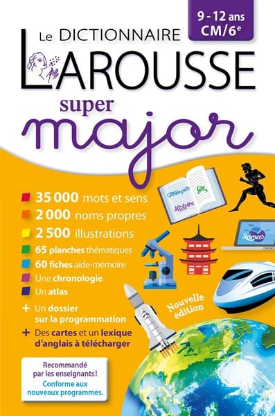 LAROUSSE DICTIONNAIRE SUPER MAJOR 9/12 ANS