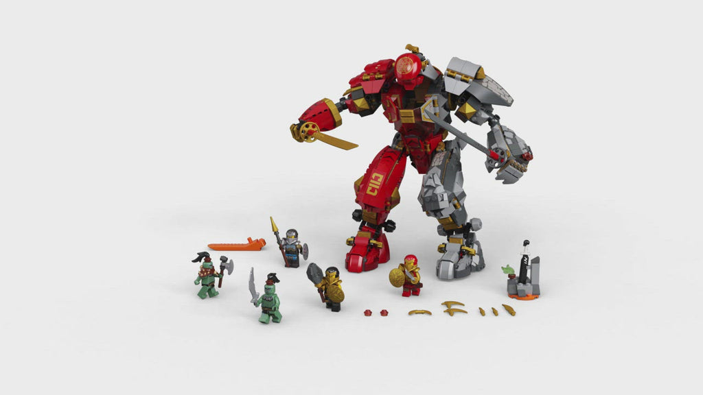 LEGO® NINJAGO® Fire Stone Mech - Robot Lửa Đá Chiến Đấu - LEGO 71720 - Hình ảnh chi tiết 2