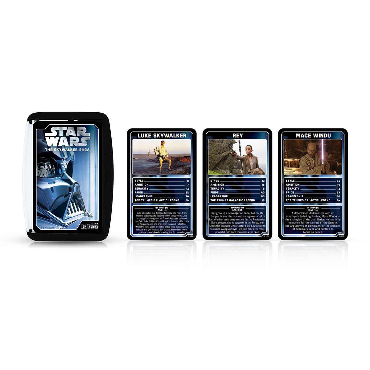 Star Wars Episodes 1-9 Skywalker Saga Trumps Card Game - Trò Chơi Thẻ Bài Top Trumps Chính Hãng Winning Moves - Hình ảnh bổ sung 5