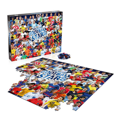 World Football Stars 1000 Piece Jigsaw Puzzle - Trò chơi Ghép hình 1000 Mảnh - Winning Moves - Hình ảnh chi tiết 2