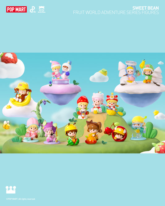 Sweet Bean Fruit World Adventure Series Figures - Mô Hình Blind Box - Pop Mart - Hình ảnh sản phẩm