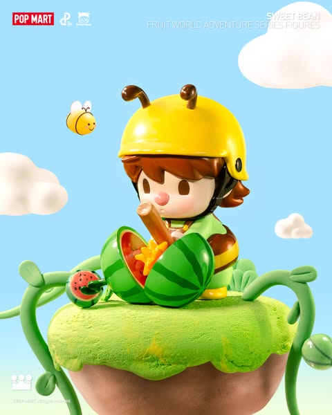 Sweet Bean Fruit World Adventure Series Figures - Mô Hình Blind Box - Pop Mart Pop Mart - ảnh 3 - Art Toy