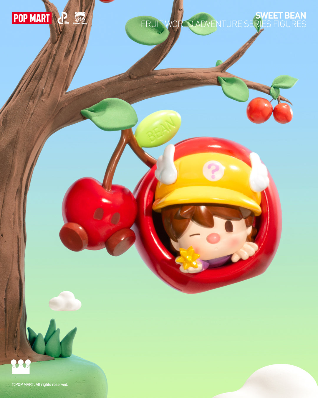 Sweet Bean Fruit World Adventure Series Figures - Mô Hình Blind Box - Pop Mart Pop Mart - ảnh 4 - Art Toy