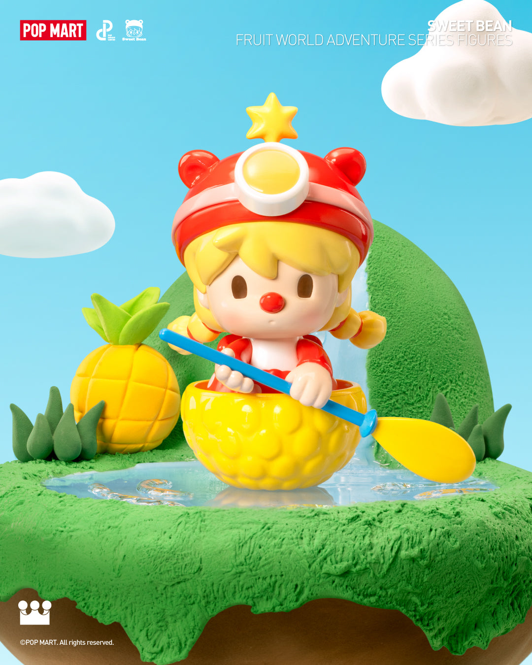 Sweet Bean Fruit World Adventure Series Figures - Mô Hình Blind Box - Pop Mart - Hình ảnh bổ sung 7