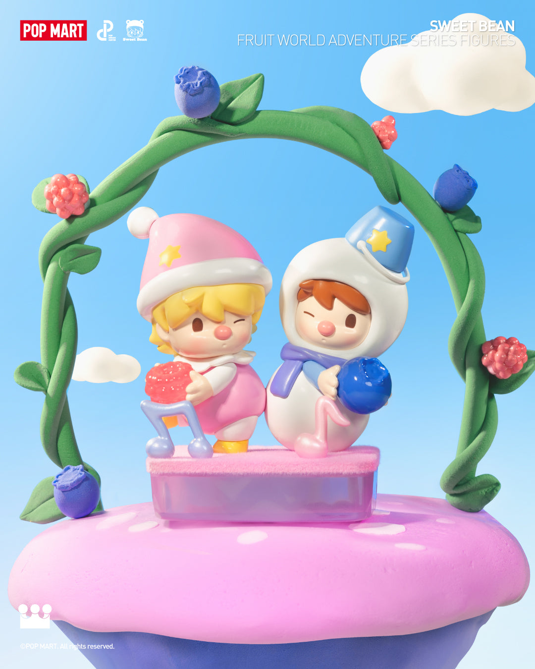 Sweet Bean Fruit World Adventure Series Figures - Mô Hình Blind Box - Pop Mart Pop Mart - ảnh 6 - Art Toy