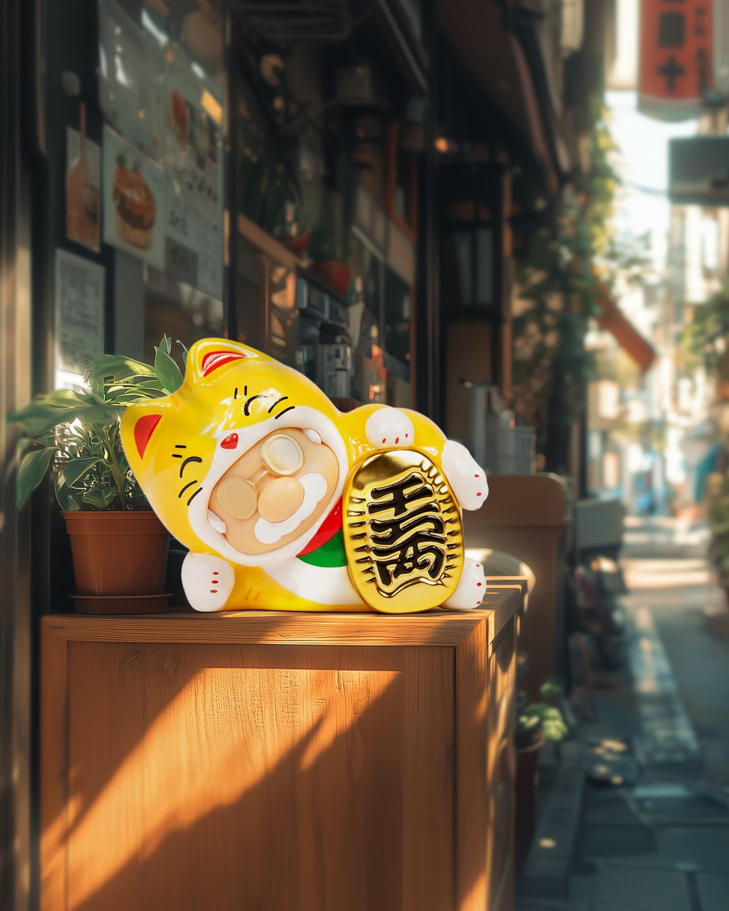 SUP. PRO. MANEKINEKO // Blind Box - Mô Hình Art Toy Mèo May Mắn - Fools Paradise