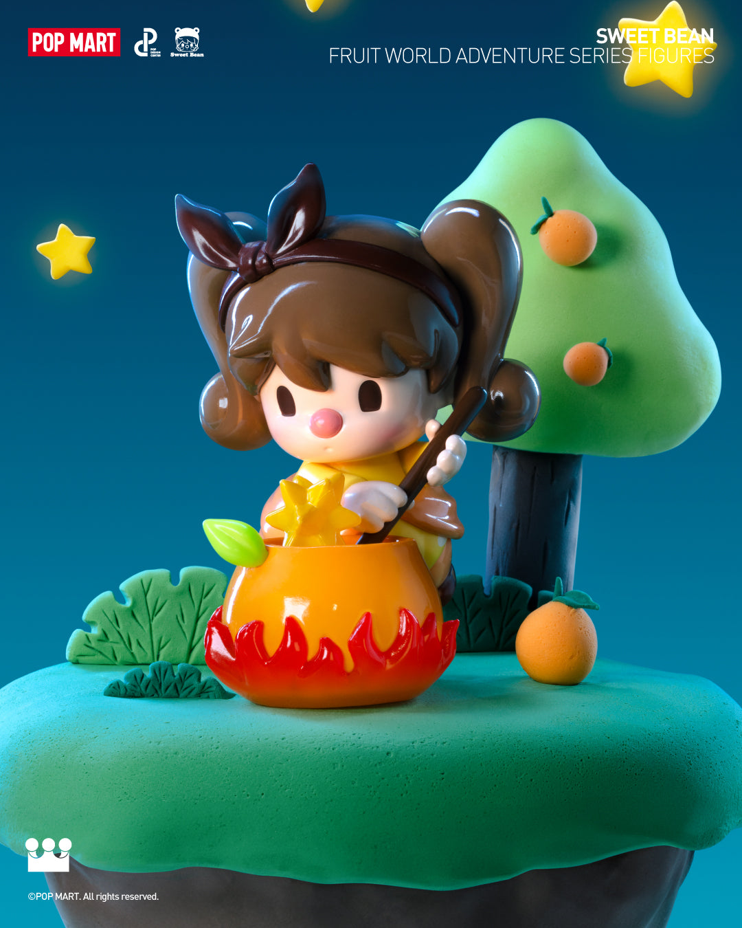 Sweet Bean Fruit World Adventure Series Figures - Mô Hình Blind Box - Pop Mart - Hình ảnh bổ sung 8