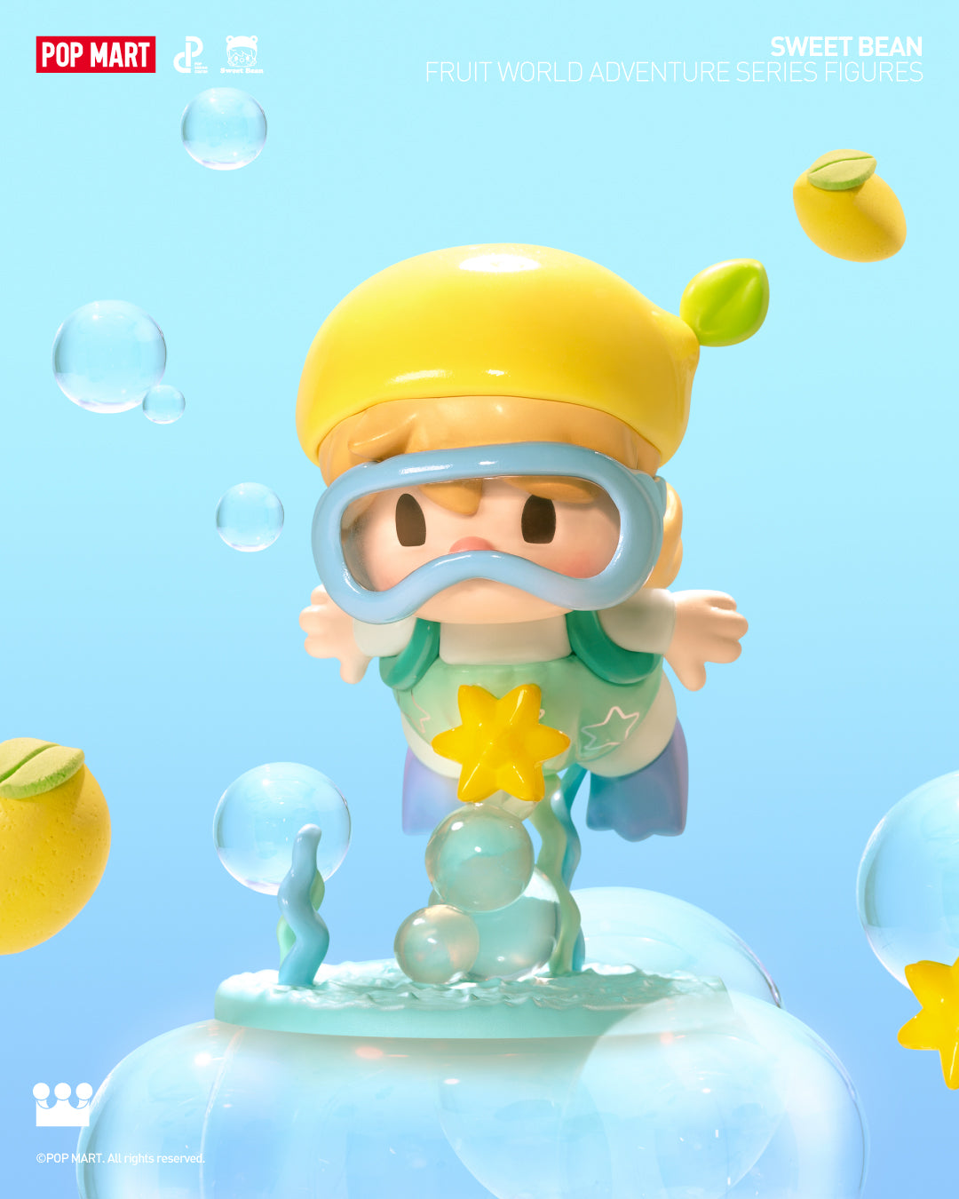 Sweet Bean Fruit World Adventure Series Figures - Mô Hình Blind Box - Pop Mart Pop Mart - ảnh 2 - Art Toy
