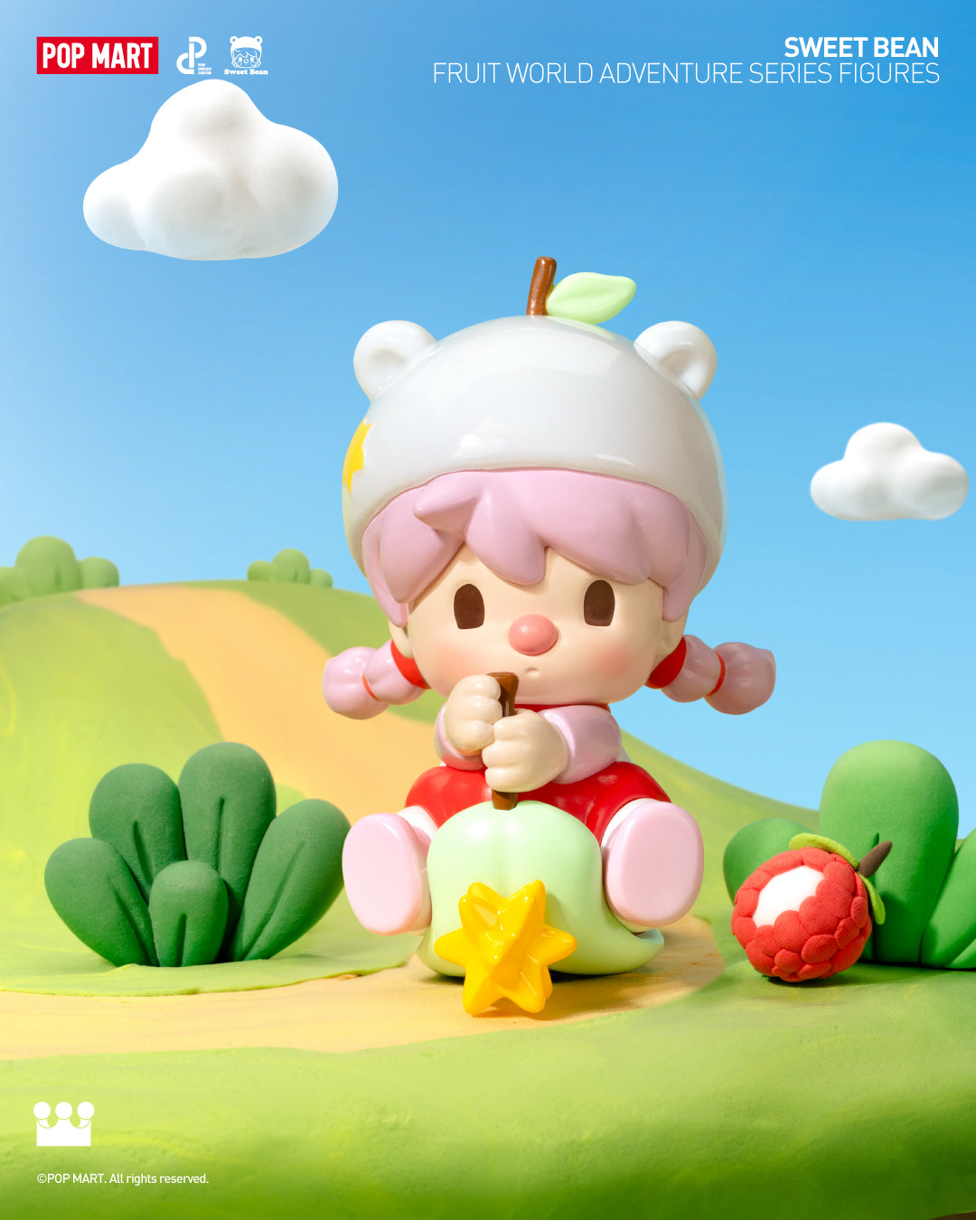 Sweet Bean Fruit World Adventure Series Figures - Mô Hình Blind Box - Pop Mart - Góc nhìn khác 3