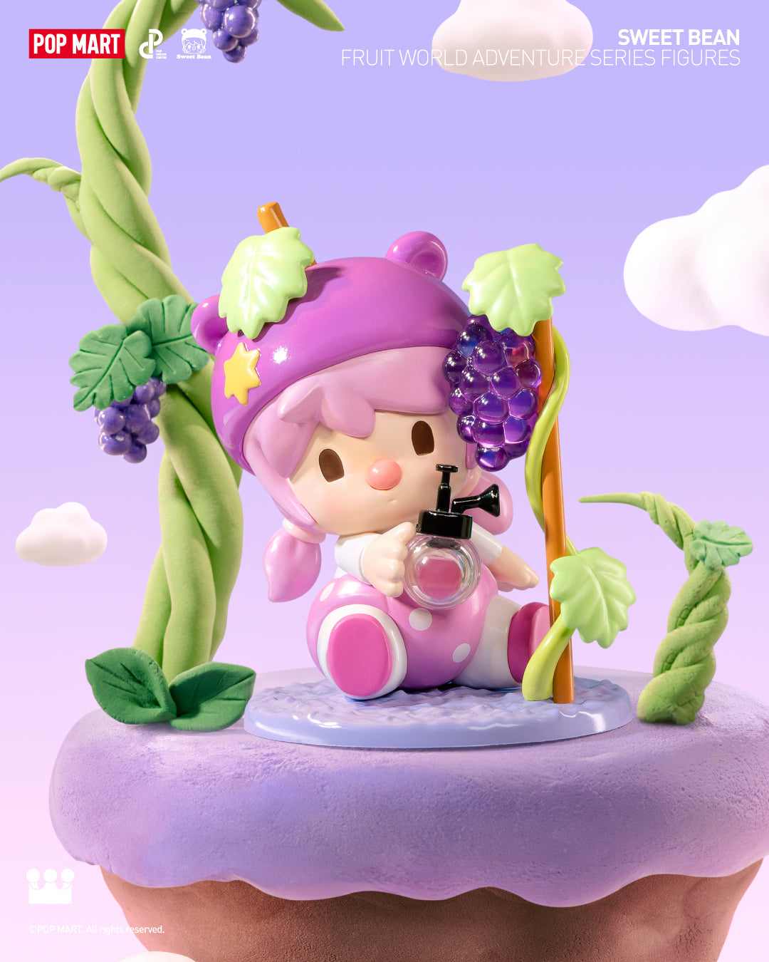 Sweet Bean Fruit World Adventure Series Figures - Mô Hình Blind Box - Pop Mart Pop Mart - ảnh 5 - Art Toy