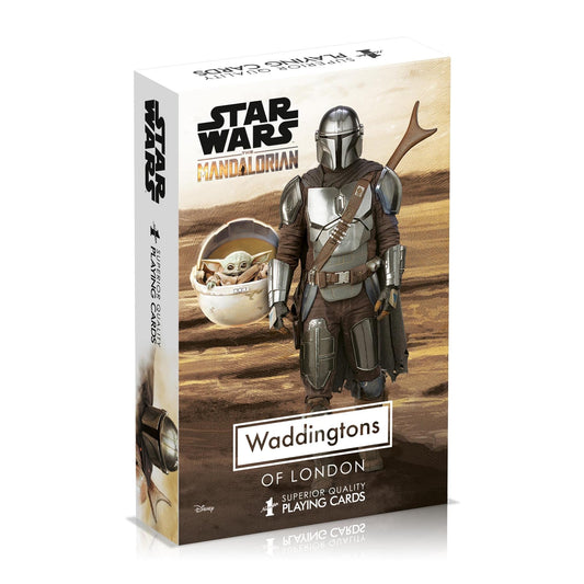 Star Wars The Mandalorian Waddingtons Number 1 Playing Cards - Bộ bài Tây Sưu Tầm - Waddingtons No. 1 - Hình ảnh sản phẩm