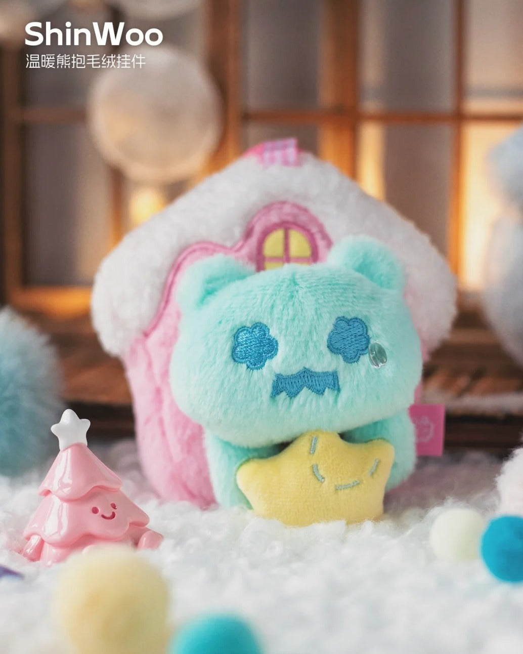 Shinwoo Warm Bear Hug Plush Blind Box Series - Gấu Bông Blind Box Hộp Mù - Finding Unicorn Finding Unicorn - ảnh 1 - Blind Bo