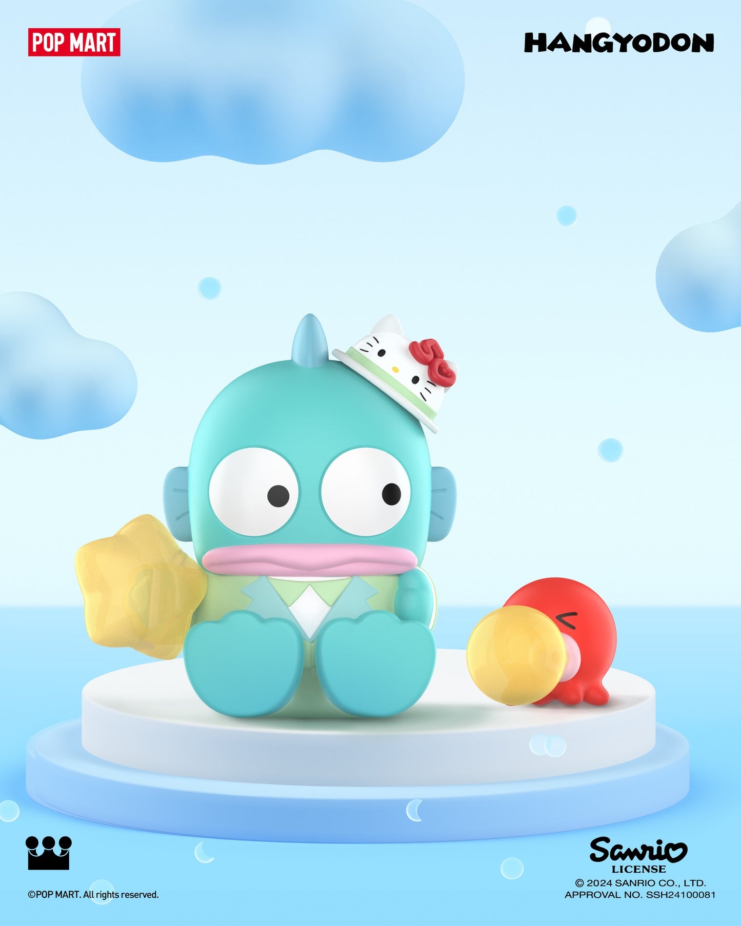 Sanrio characters Hello Kitty 50th Anniversary Series Figures Mô hình Blind Box Pop Mart