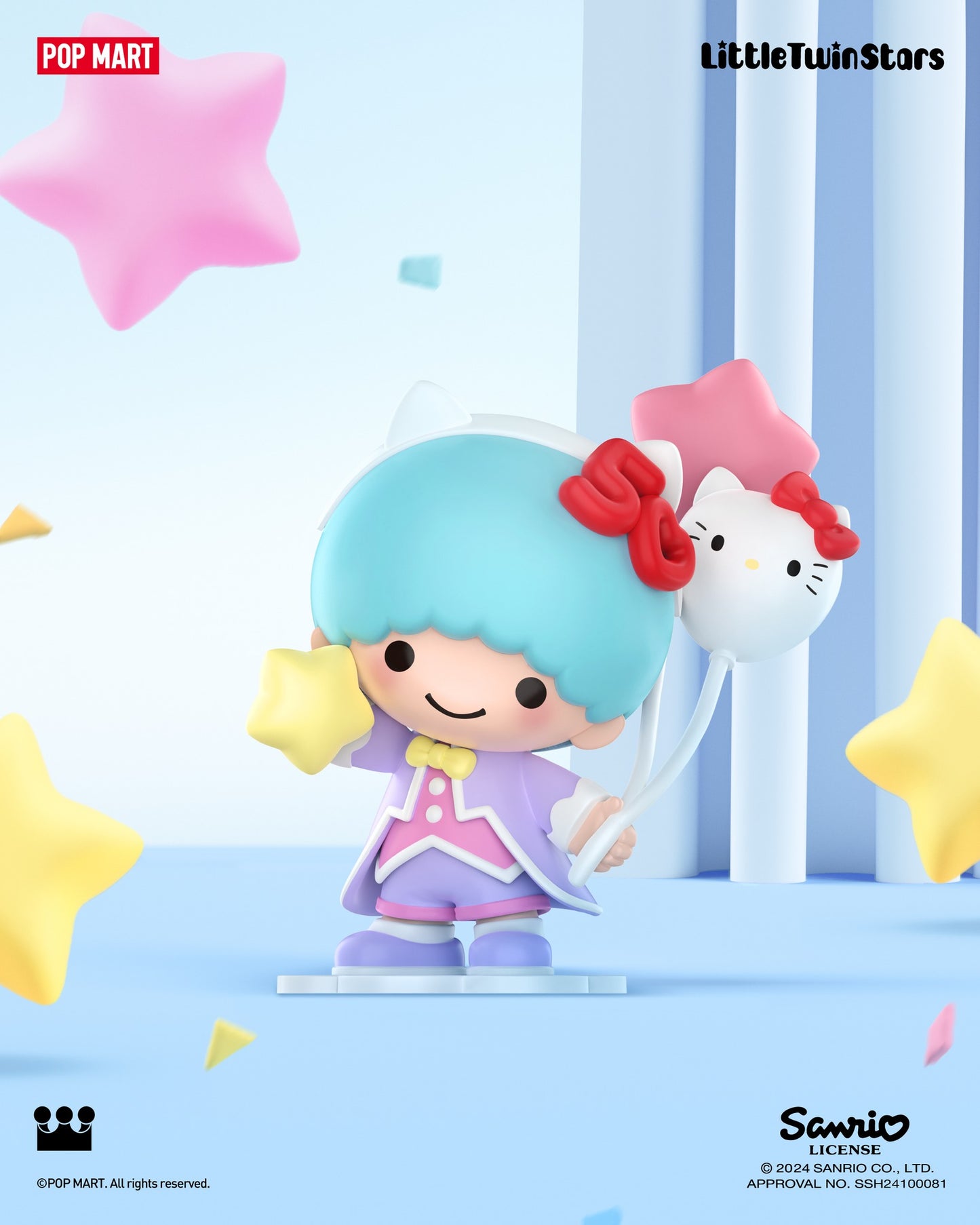 Sanrio characters Hello Kitty 50th Anniversary Series Figures Mô hình Blind Box Pop Mart