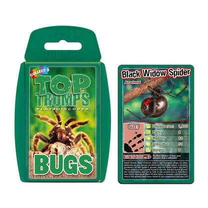 Creepy Crawlies Top Trumps 3 Pack Card Game Bundle - Bộ 3 Gói Bài Thẻ Sinh Vật Đáng Sợ - Winning Moves - Hình ảnh bổ sung 4