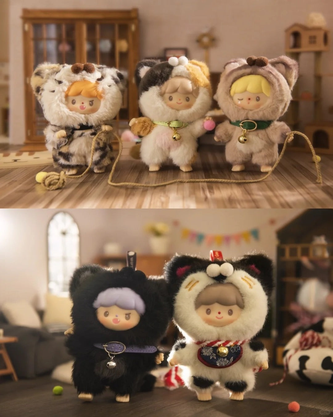 zZoton My Little Cat Plush Series Blind Box - Mô Hình Thú Bông Finding Unicorn