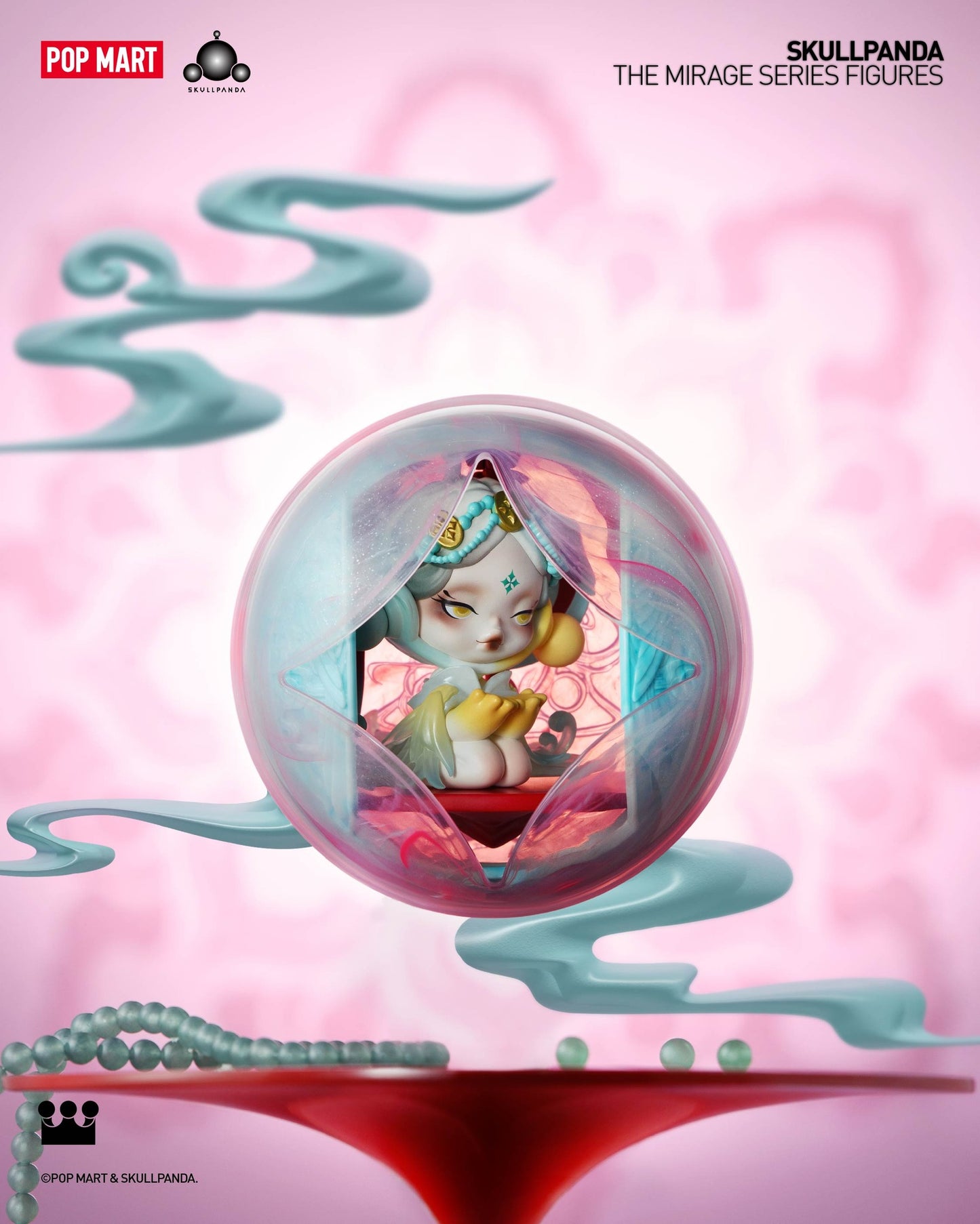 SKULLPANDA The Mirage Series Figures - Mô hình Blindbox Art Toy Pop Mart