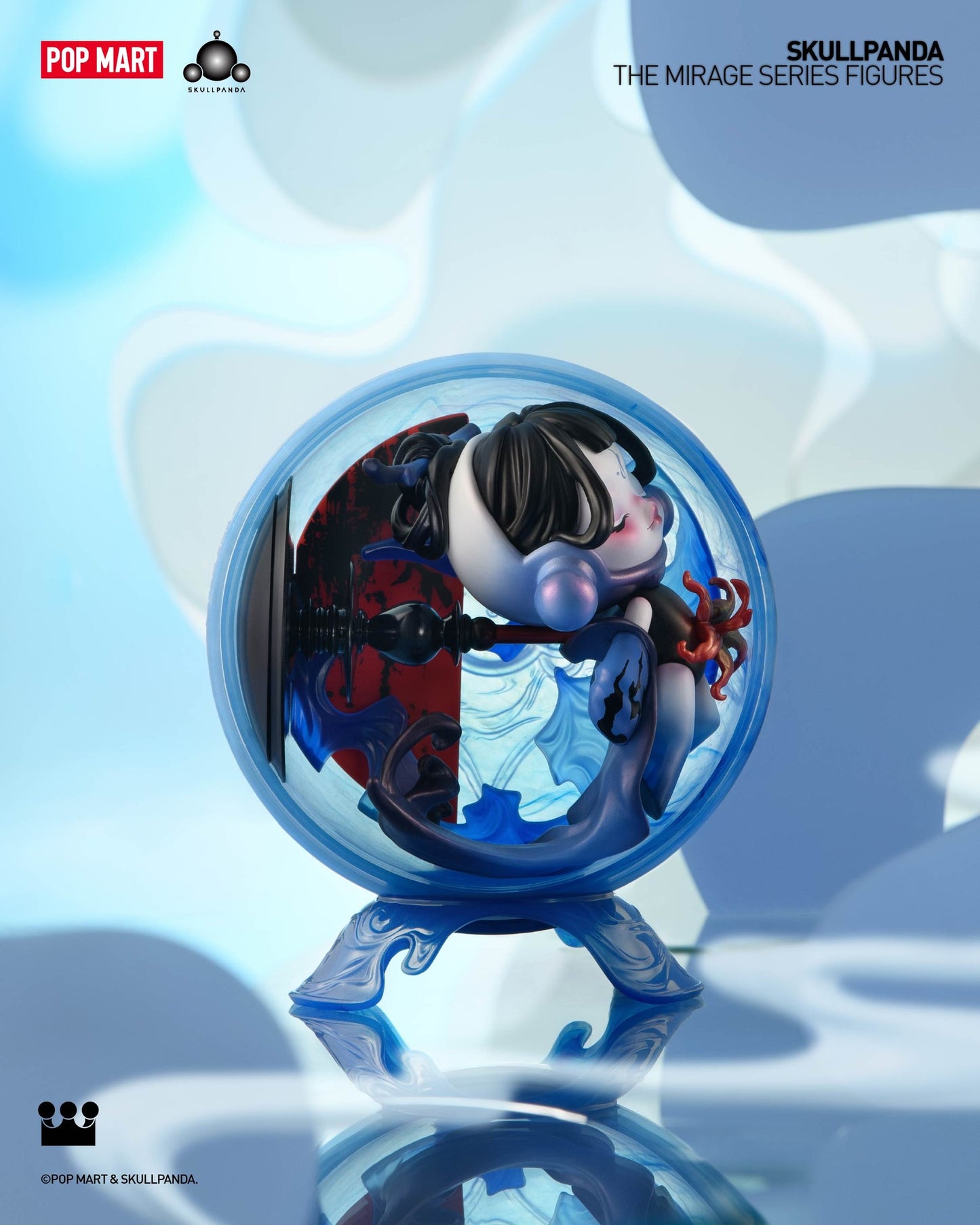 SKULLPANDA The Mirage Series Figures - Mô hình Blindbox Art Toy Pop Mart