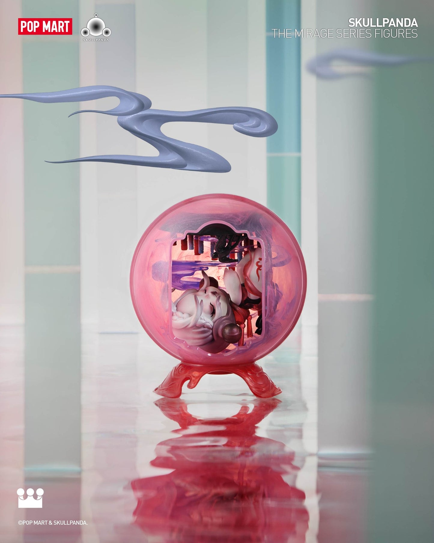 SKULLPANDA The Mirage Series Figures - Mô hình Blindbox Art Toy Pop Mart