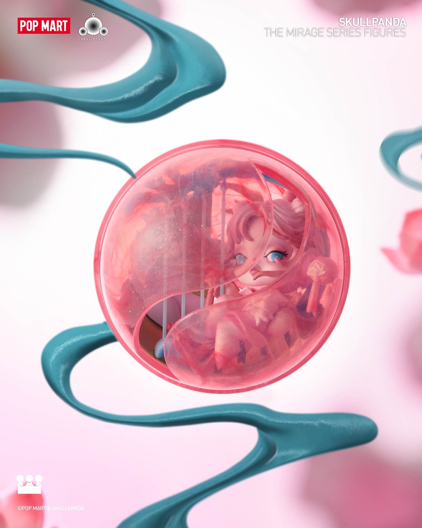 SKULLPANDA The Mirage Series Figures - Mô hình Blindbox Art Toy Pop Mart