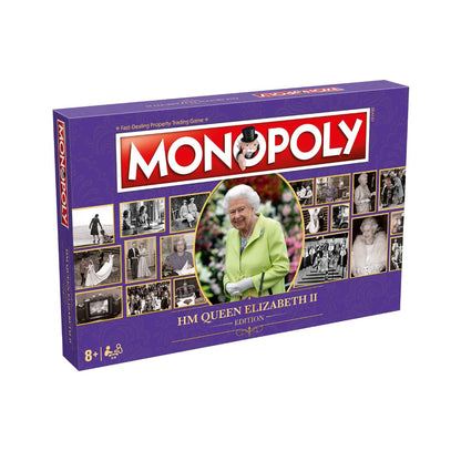 HM Queen Elizabeth II Monopoly Board Game - Cờ Tỷ Phú Phiên Bản Đặc Biệt - Winning Moves